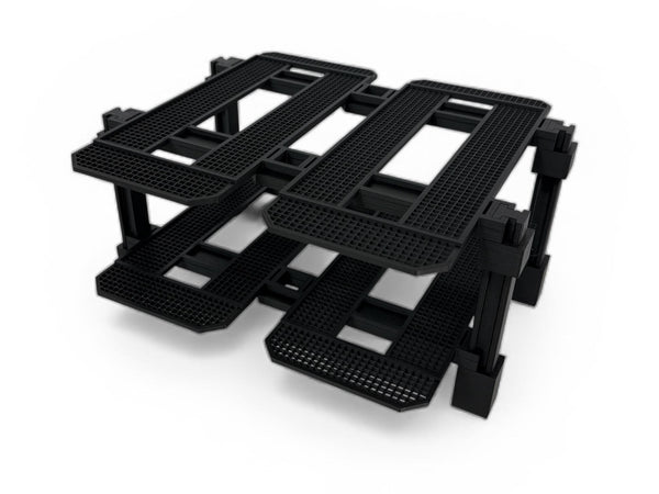 Modular Display Rack for LEGO Speed Champions | 6 & 8 Wide | Expandable