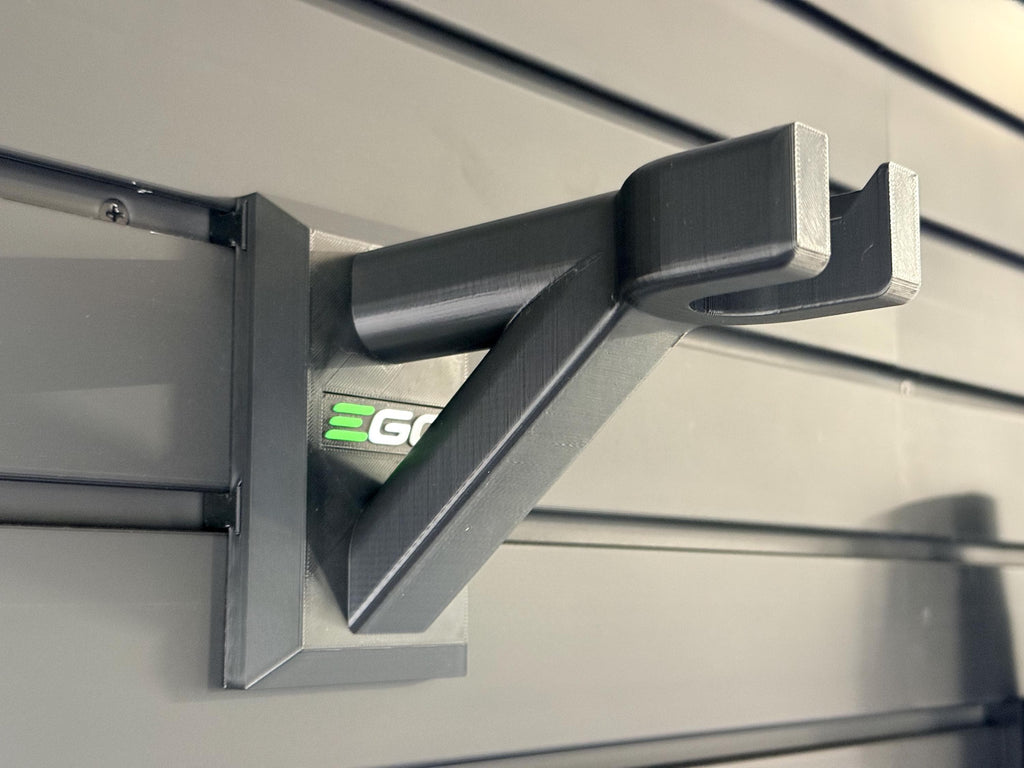 Slat Wall Mounting Bracket for EGO Pole Tools (String Trimmer, Edger, Multi-head, and more..)