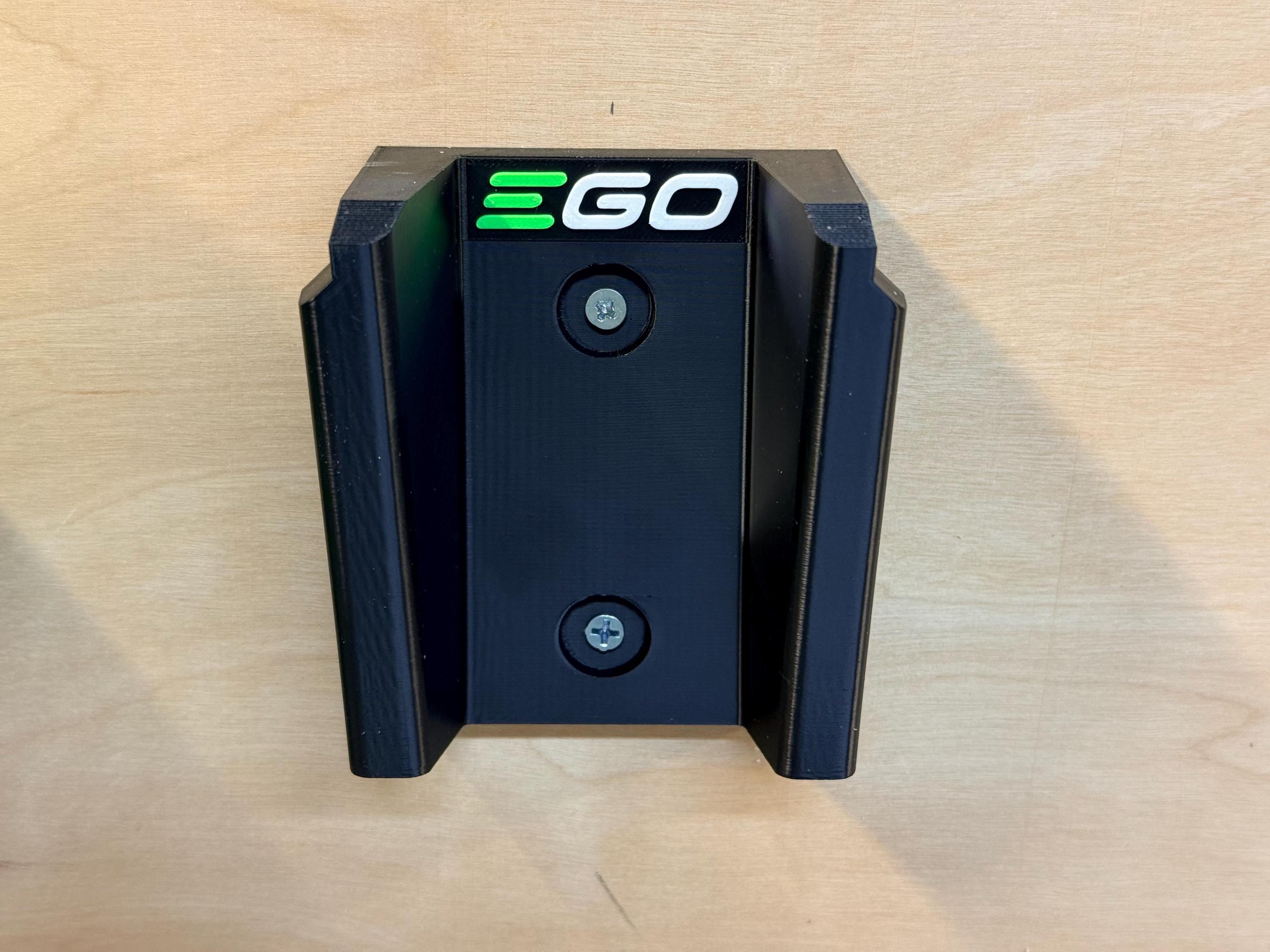 Battery Mounts for EGO 56V Packs - Secure Ergonomic Angled Wall Mount Storage