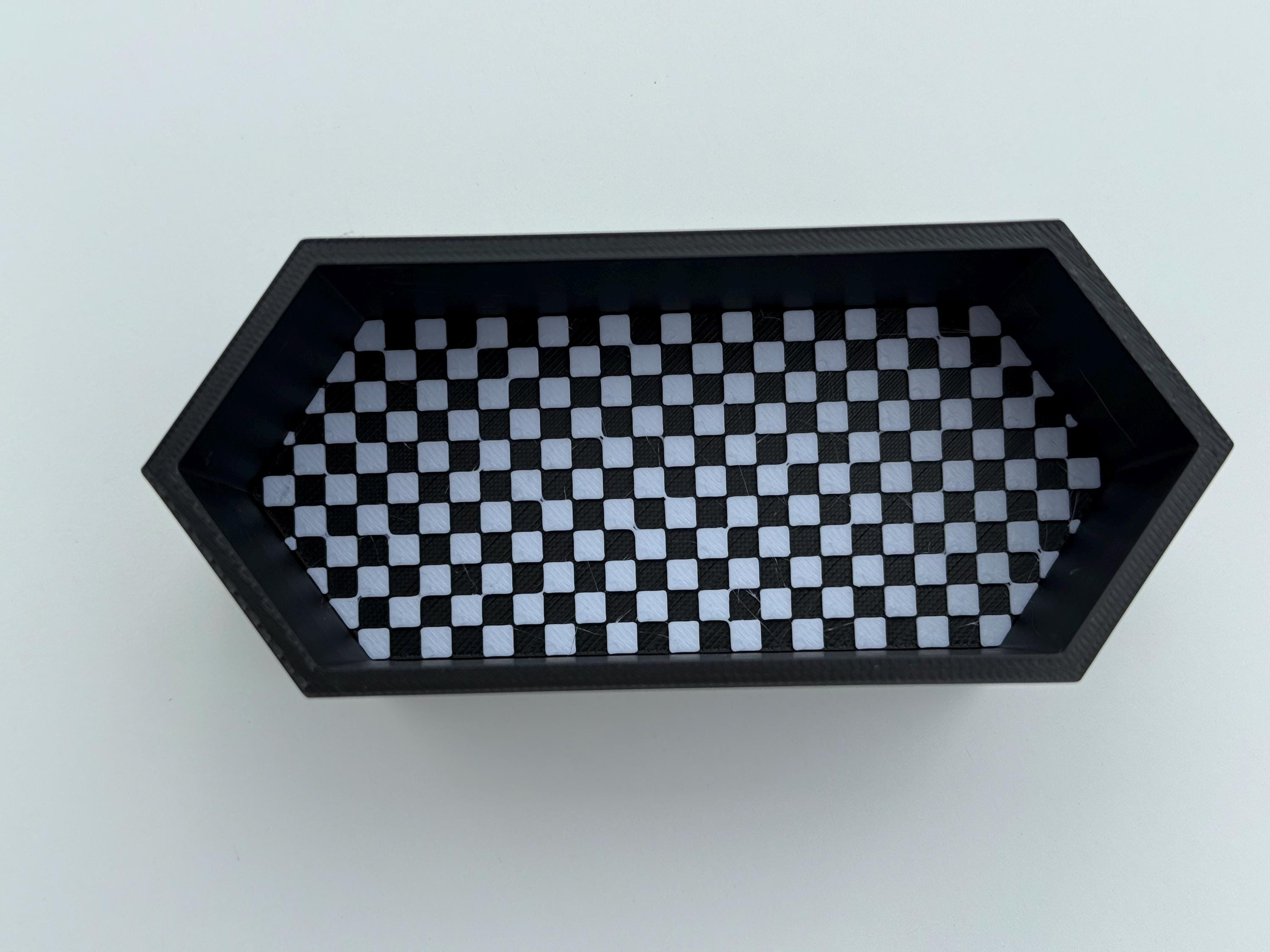 Premium 1:64 Scale Toy Car Hexagon Display System with Custom 3D Backdrop!