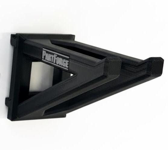Slat Wall Universal Mounting Bracket for Pole Tools (String Trimmer, Edger, Multi-head, and more..)