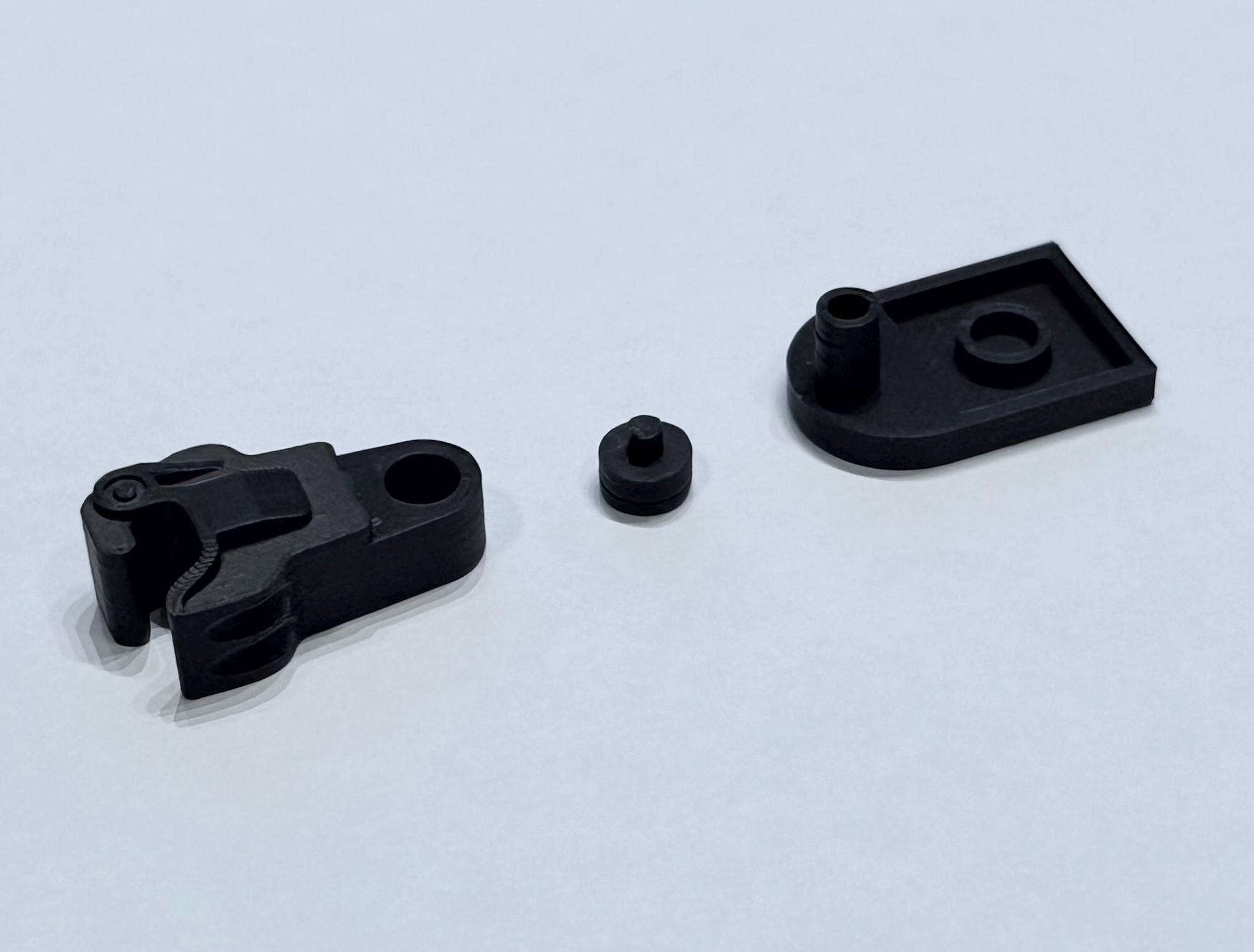 Improved Brick Train Knuckle Coupler - Pair - (Lego Compatible)