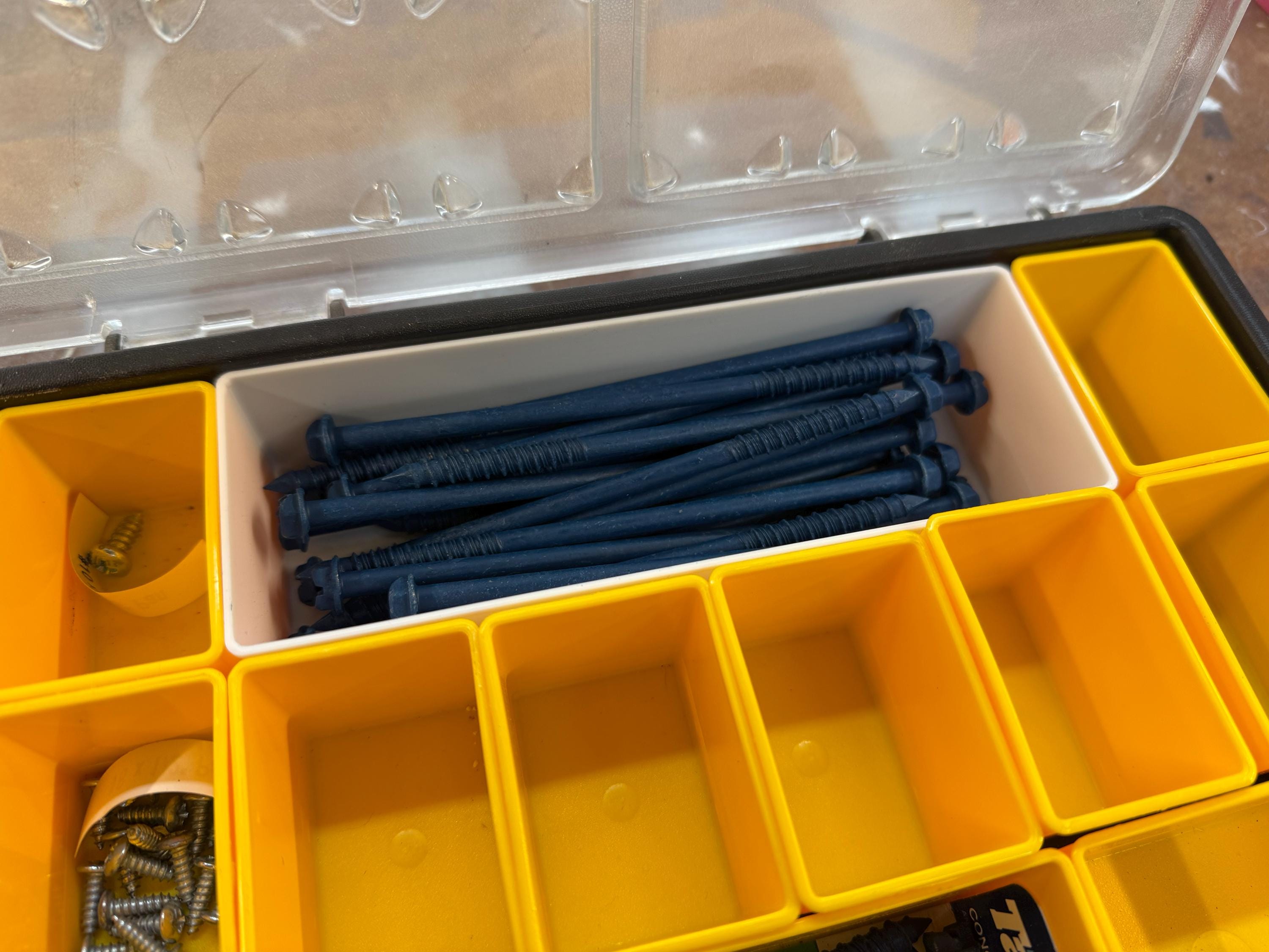 Custom Organizer Bins for Storehouse 15-Bin Small Portable Parts Storage Case (Harbor Freight)