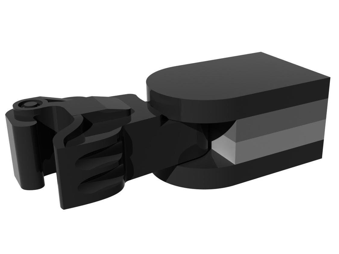 Improved Brick Train Knuckle Coupler - Pair - (Lego Compatible)