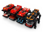 Modular Car Display System - Compatible with LEGO Speed Champions (6 & 8 stud Wide Models)