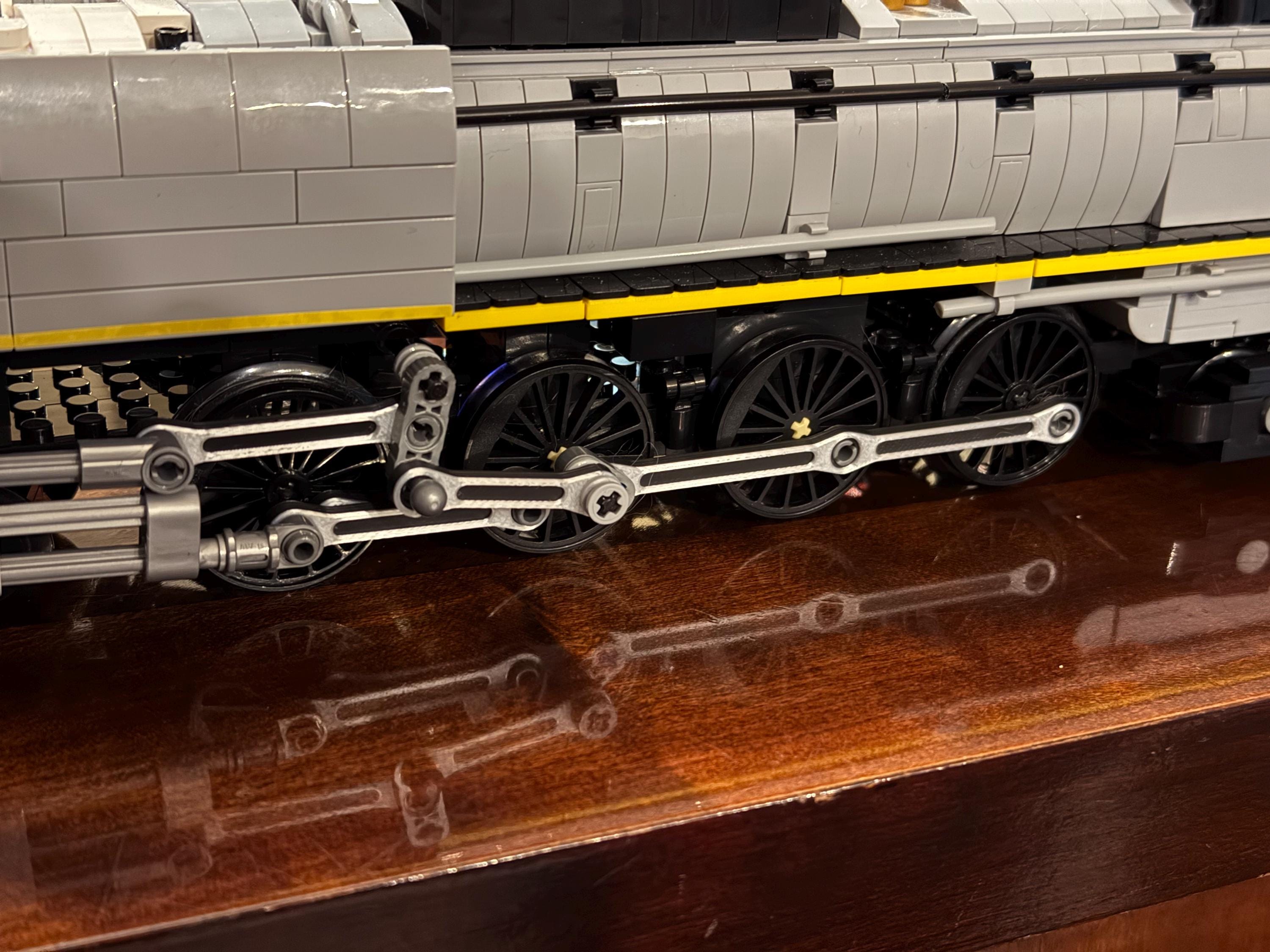 Brick Model Steam Train Coupling Rods - (LEGO Compatible)