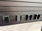 Battery Mounts for EGO 56V Packs - Secure Storage for Slat Wall systems