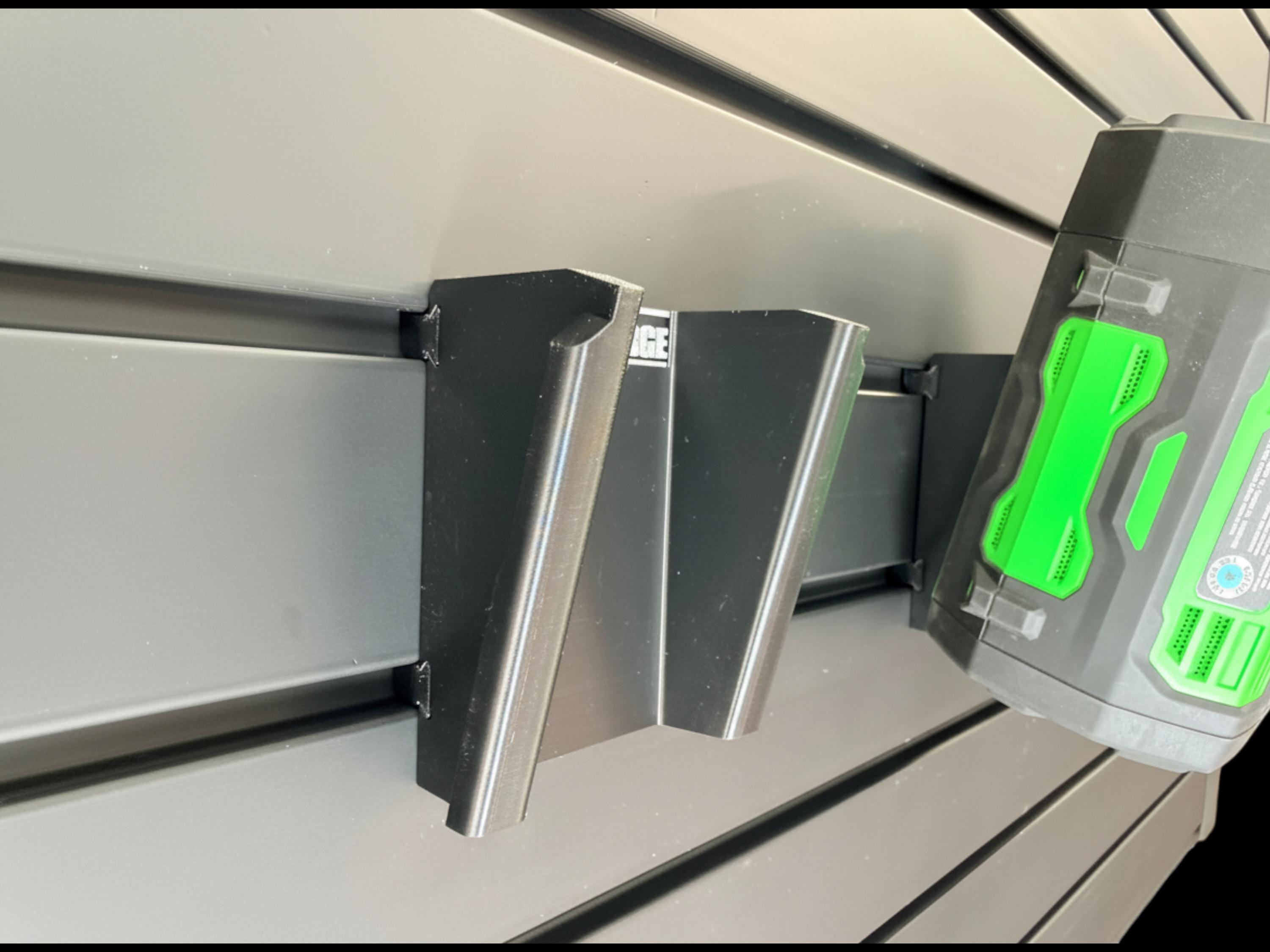 Battery Mounts for EGO 56V Packs - Secure Storage for Gladiator GearTrack and GearWall systems