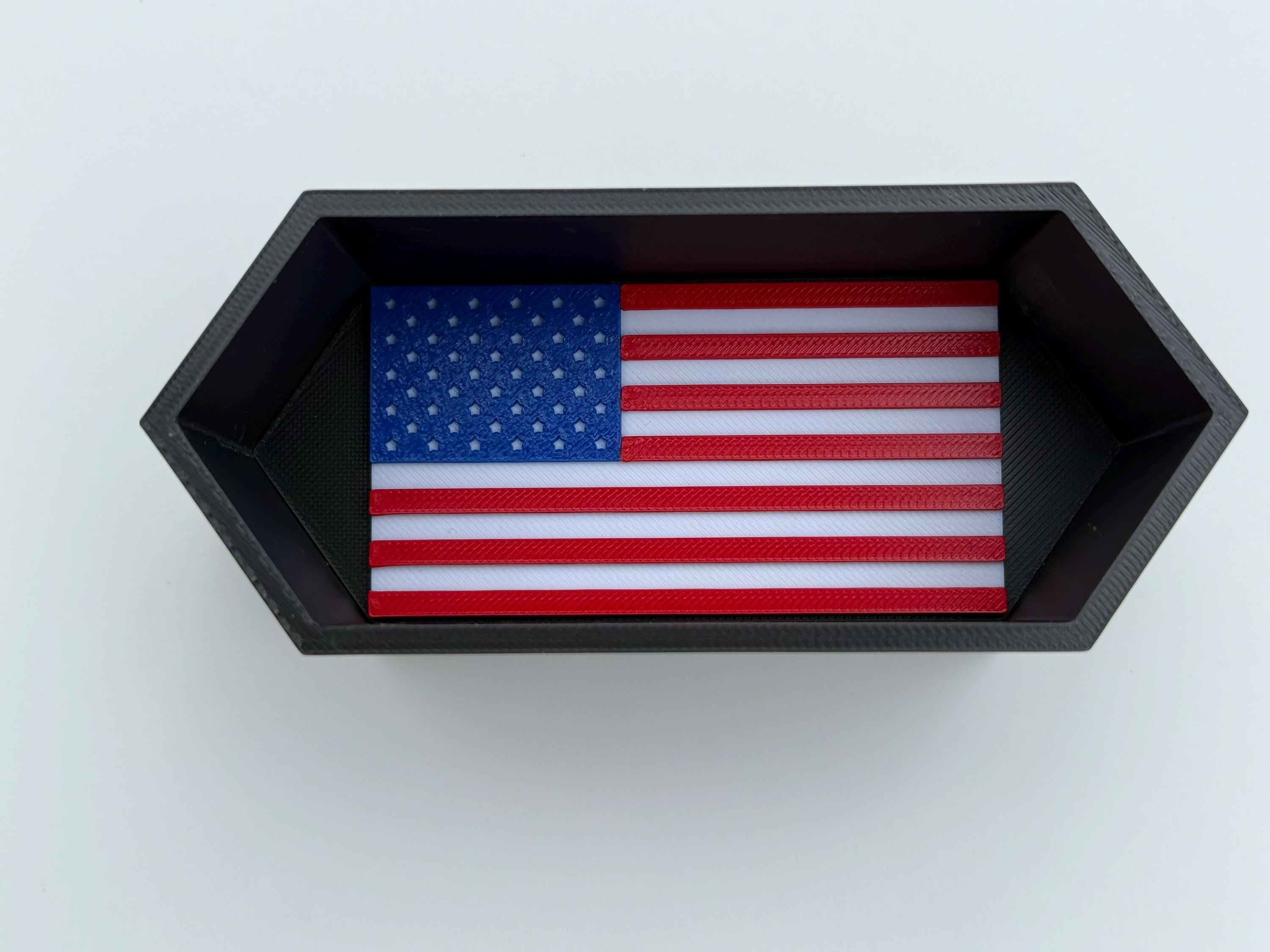 Premium 1:64 Scale Toy Car Hexagon Display System with Custom 3D Backdrop!