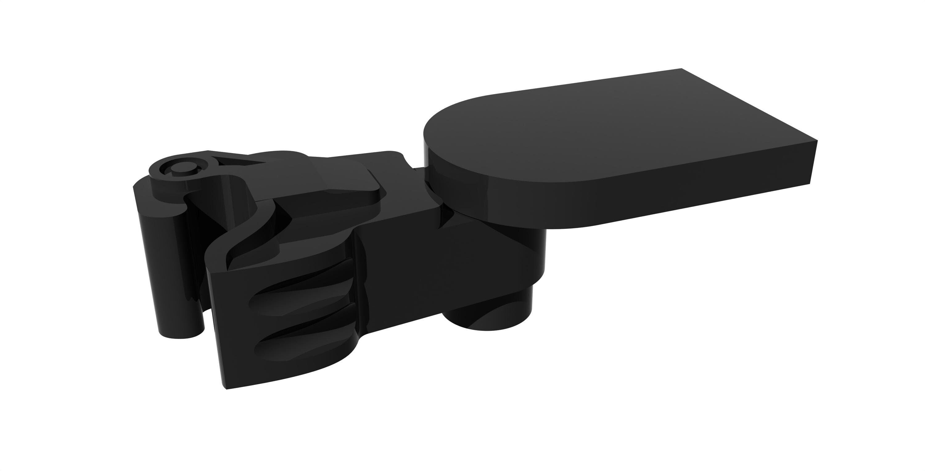 Improved Brick Train Knuckle Coupler - Pair - (Lego Compatible)