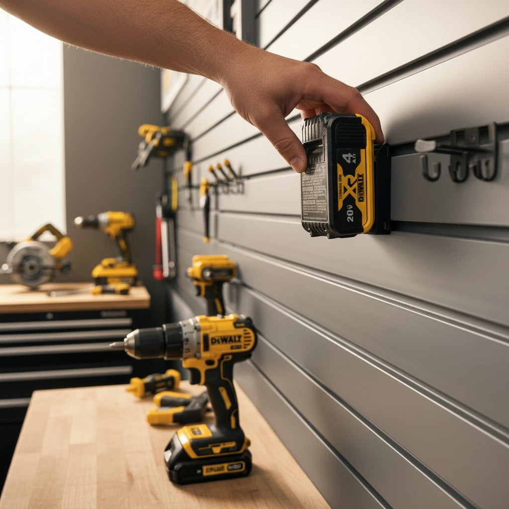 DeWalt 20V/60V Battery Mount for Gladiator GearWall & GearTrack
