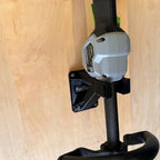 EGO Pole Tool Mount | String Trimmer & Multi-Head | Wall Mount with Snap-Hold