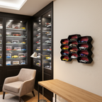 Hexagon Display System 1:64 Scale Diecast | Custom 3D Backdrop | Interlocking and Expandable