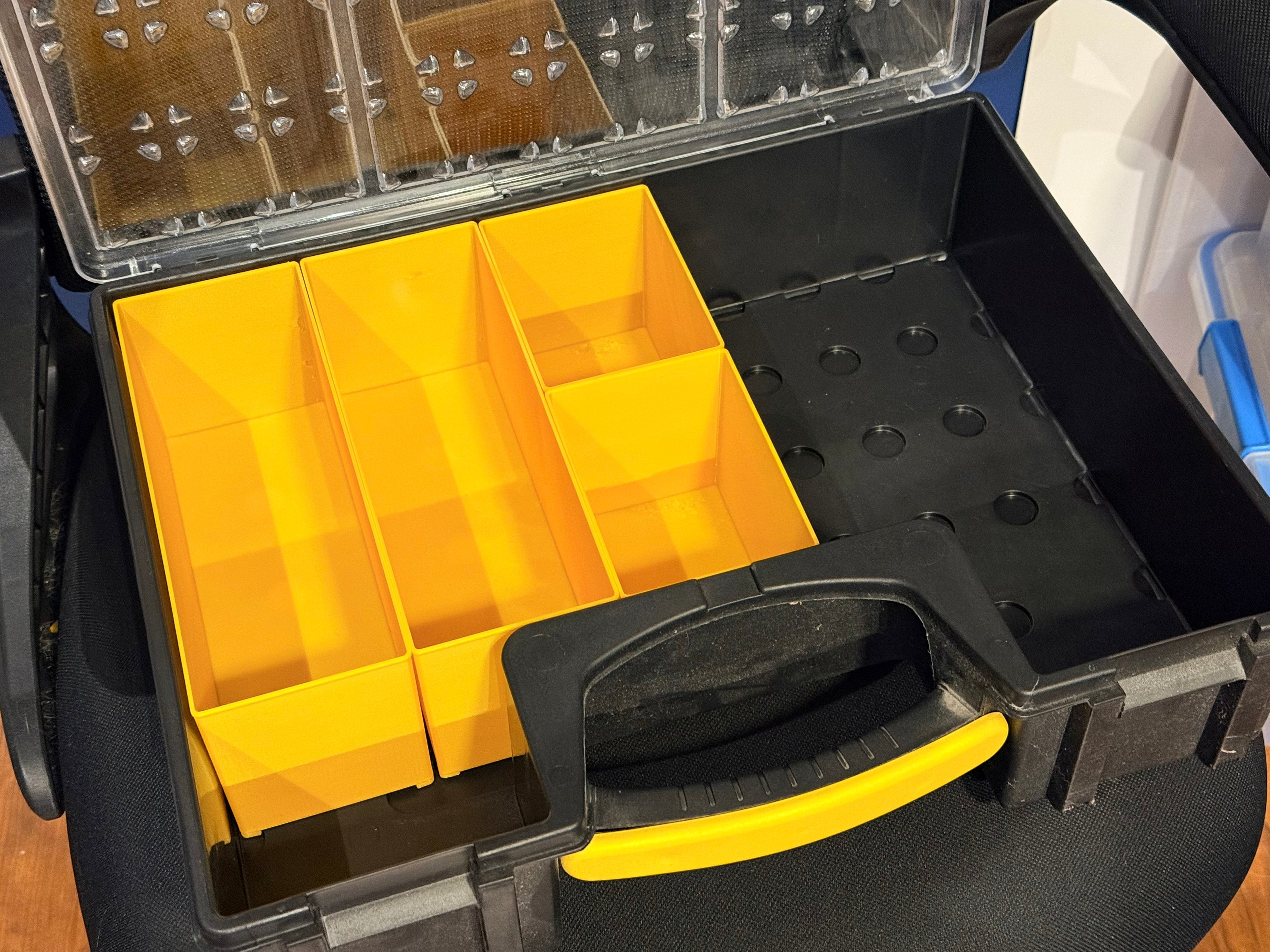 Custom Organizer Bins for Stanley Professional Organizer! (10 Compartment Deep Version)