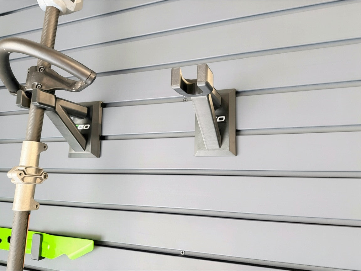Mounting Bracket for EGO Pole Tools (String Trimmer, Edger, Multi-head, and more..) - Gladiator GearWall Compatible