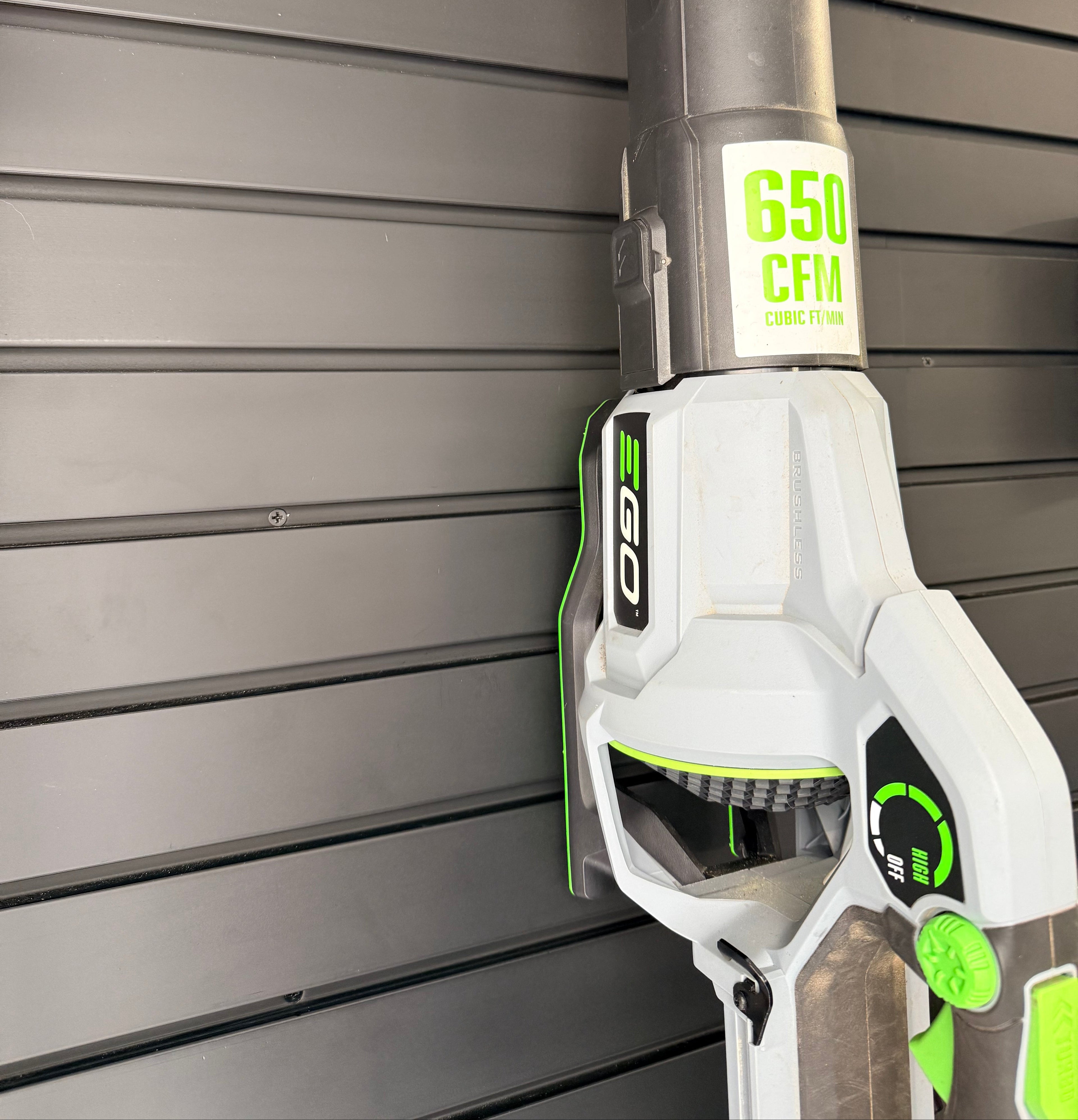 Mounting Bracket for EGO Blowers - SlatWall Compatible