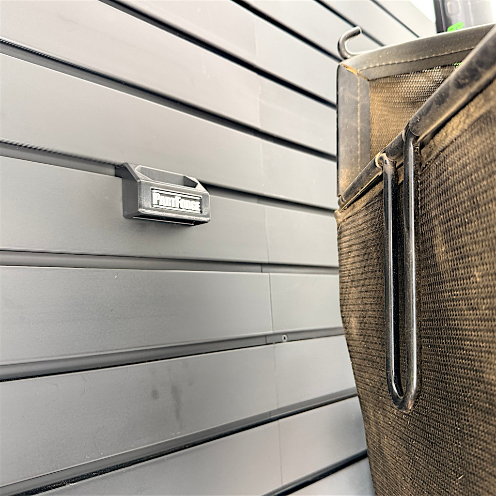 EGO Mower Bag Hanger for Slatwall | Fits Select Cut Handles to 2-1/4"