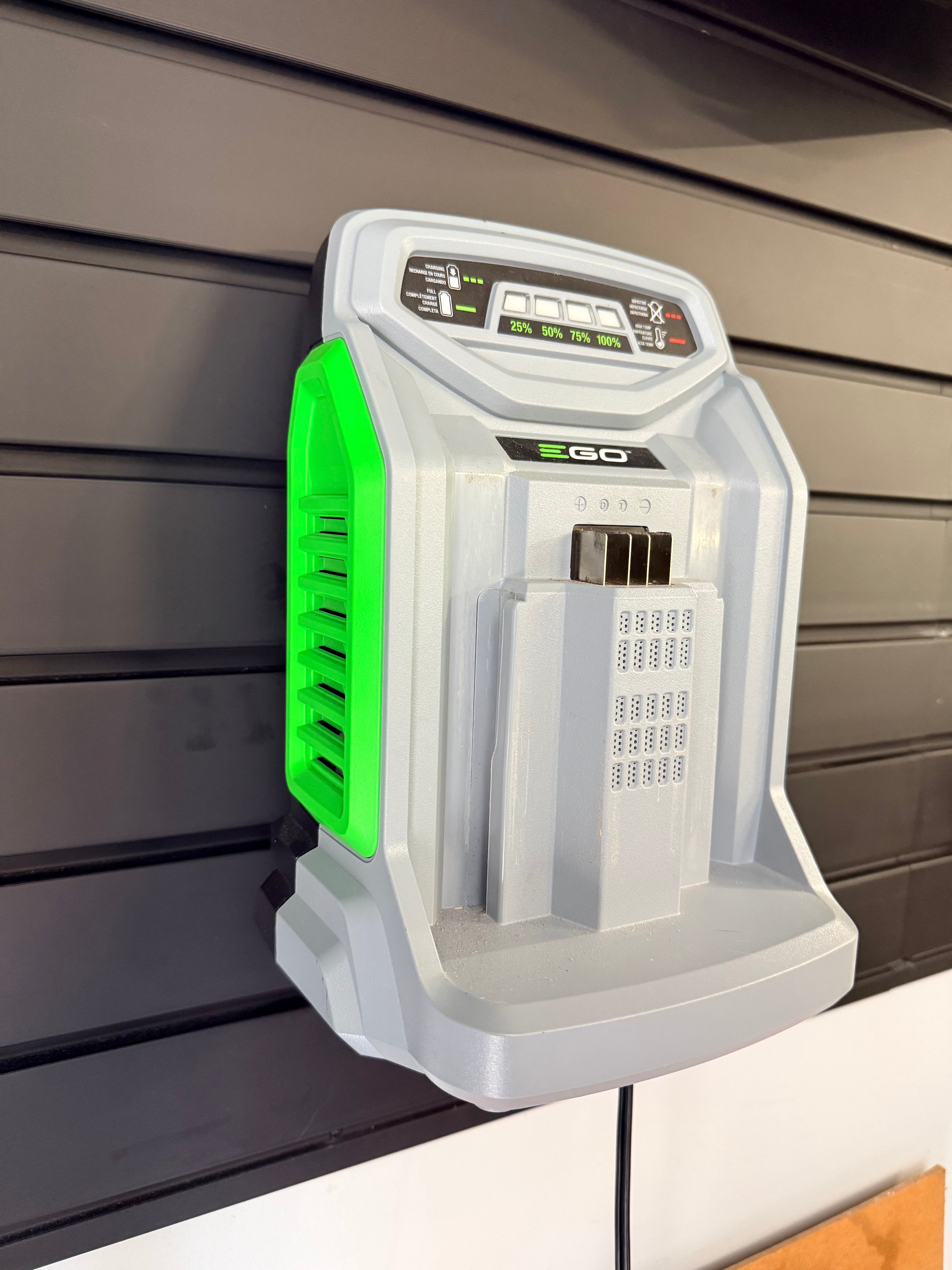 EGO CH5500 Rapid Charger Wall Plate | Gladiator GearWall & GearTrack