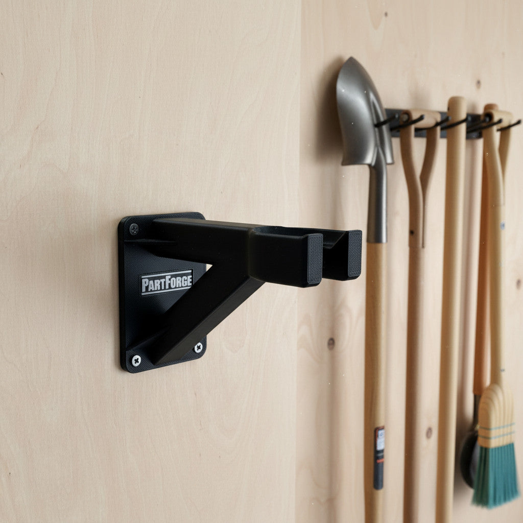 EGO Pole Tool Mount | String Trimmer & Multi-Head | Wall Mount with Snap-Hold