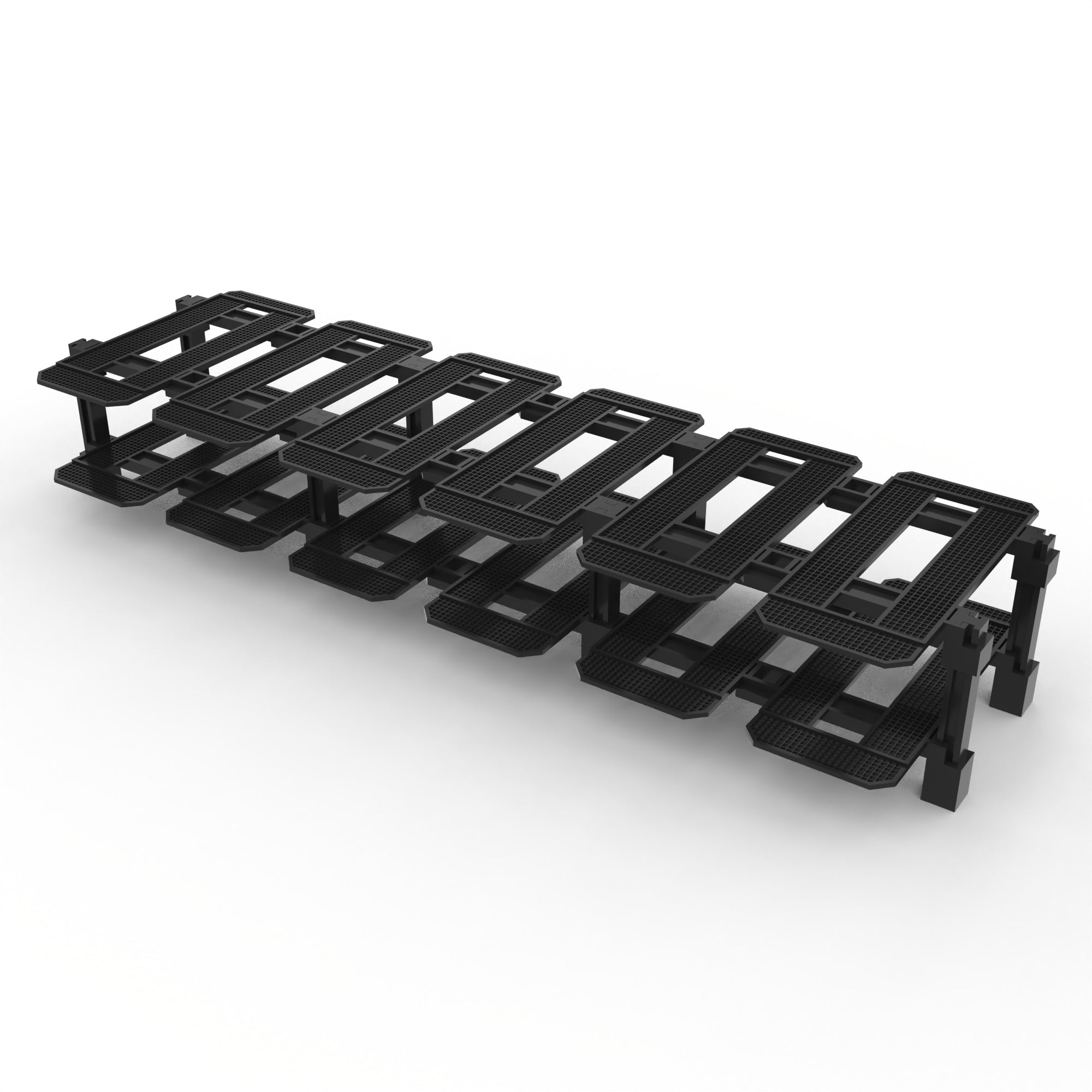 Modular Car Display System - Compatible with LEGO Speed Champions (6 & 8 stud Wide Models)