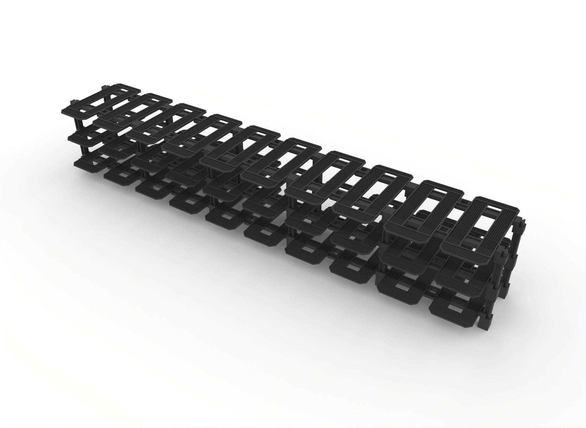 Modular Car Display System - Compatible with LEGO Speed Champions (6 & 8 stud Wide Models)