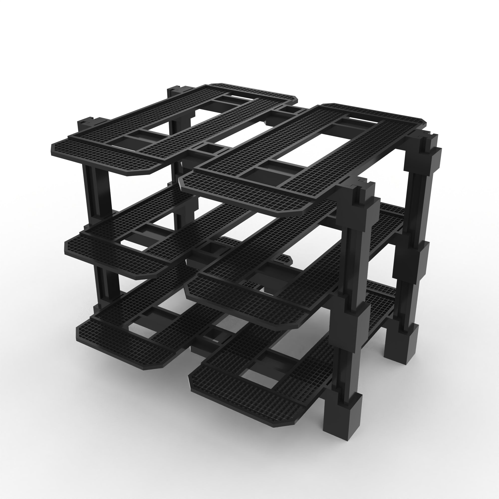 Modular Car Display System - Compatible with LEGO Speed Champions (6 & 8 stud Wide Models)