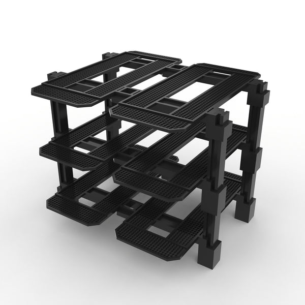 Modular Display Rack for LEGO Speed Champions | 6 & 8 Wide | Expandable