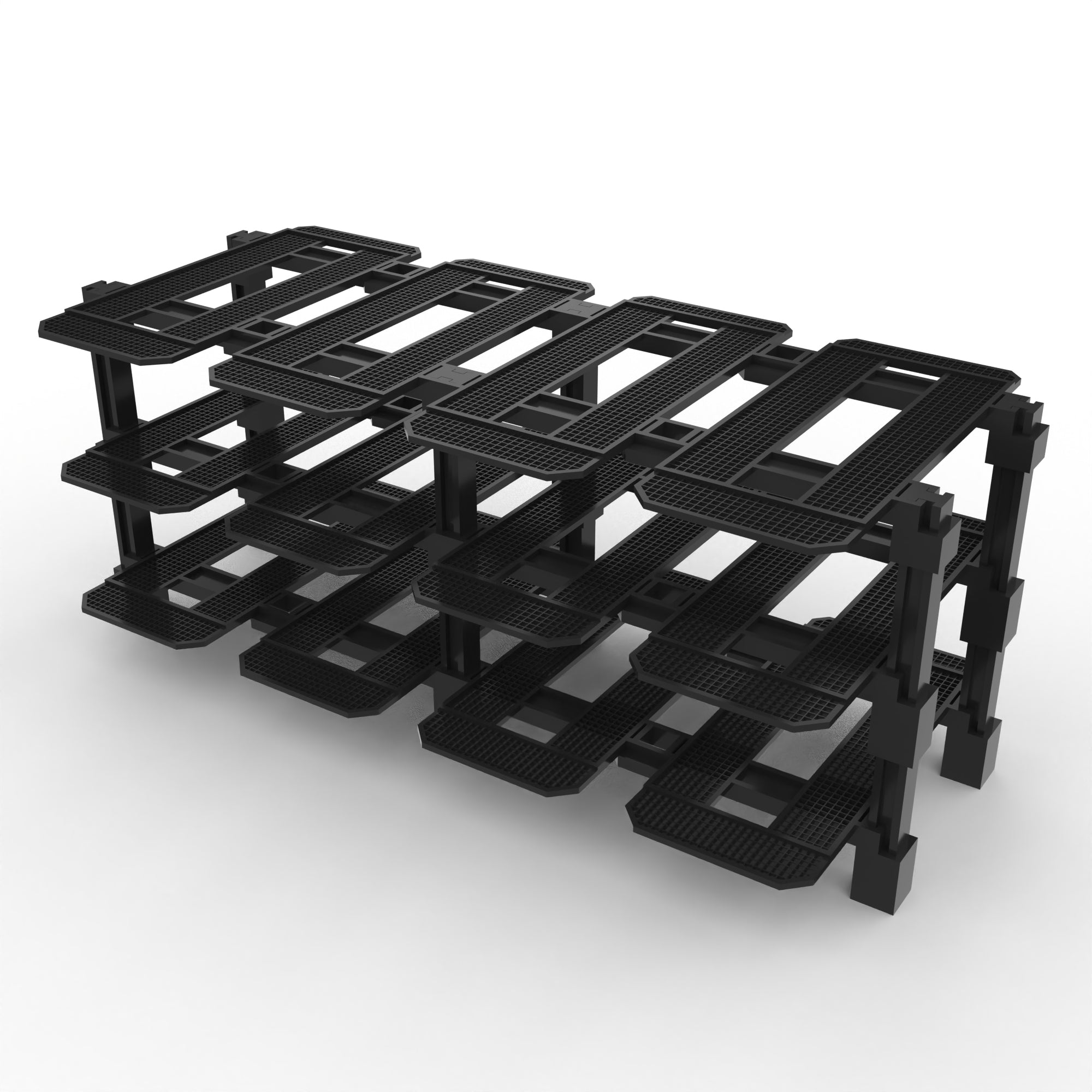 Modular Car Display System - Compatible with LEGO Speed Champions (6 & 8 stud Wide Models)