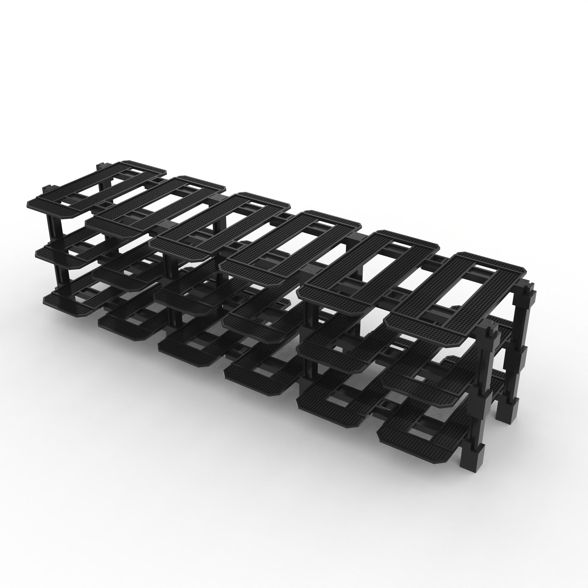 Modular Car Display System - Compatible with LEGO Speed Champions (6 & 8 stud Wide Models)