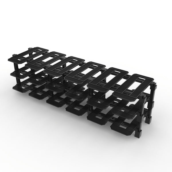 Modular Display Rack for LEGO Speed Champions | 6 & 8 Wide | Expandable