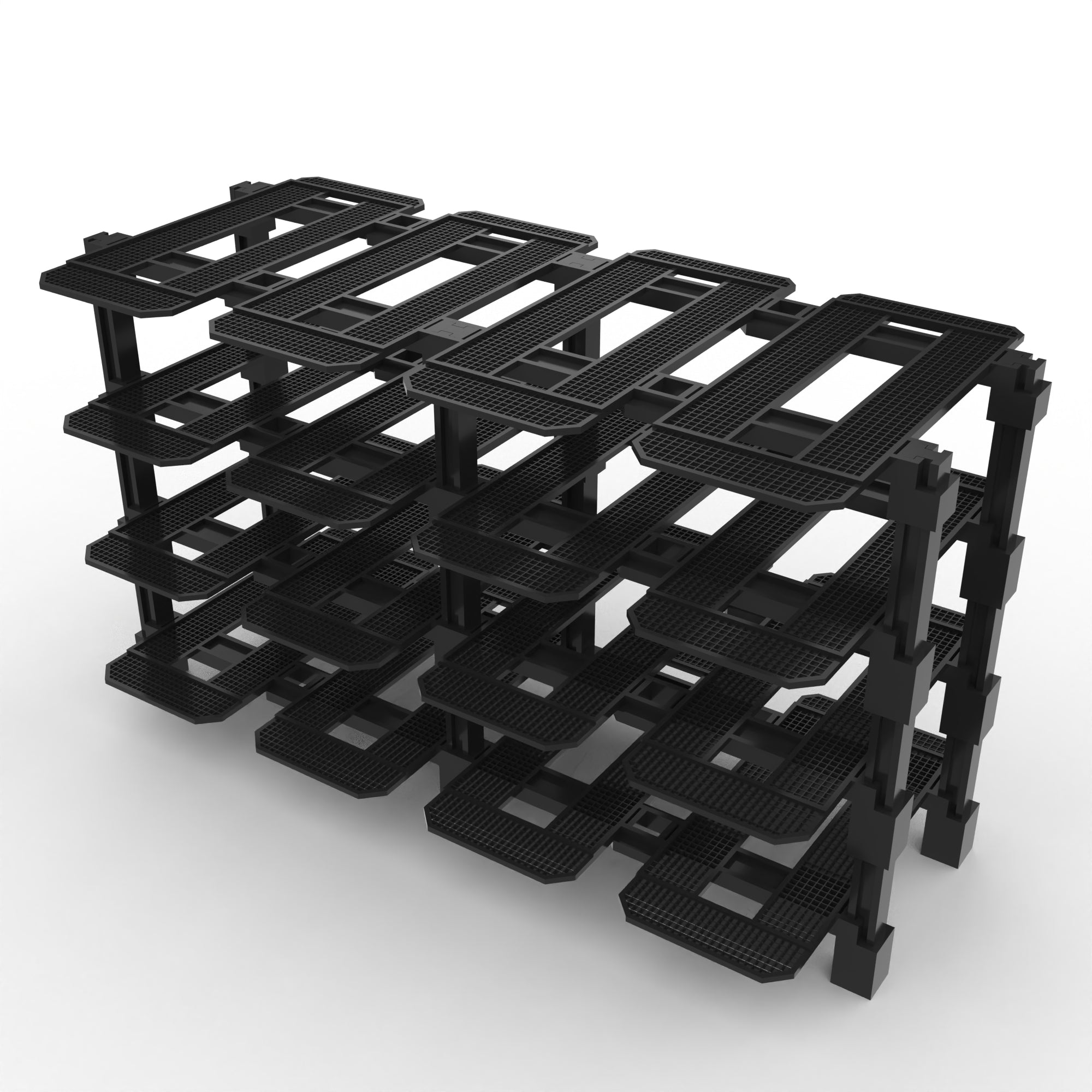 Modular Car Display System - Compatible with LEGO Speed Champions (6 & 8 stud Wide Models)