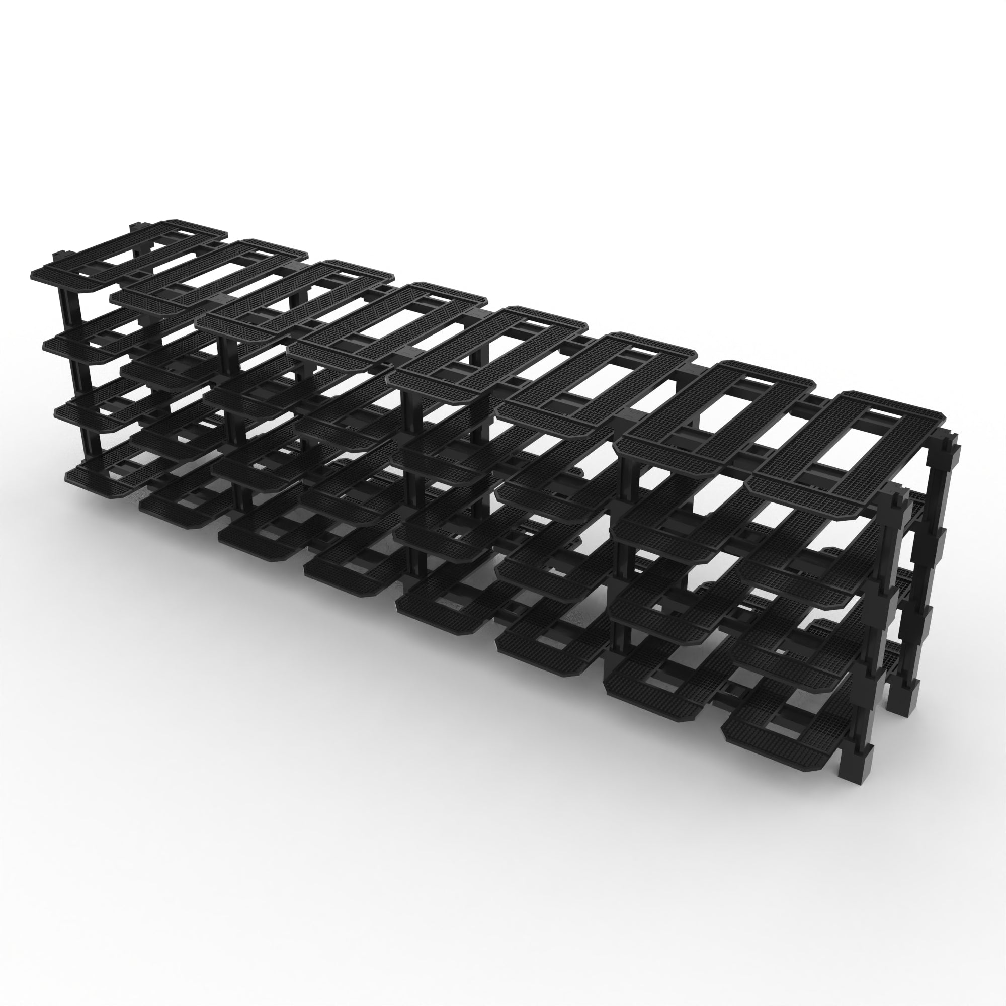 Modular Car Display System - Compatible with LEGO Speed Champions (6 & 8 stud Wide Models)