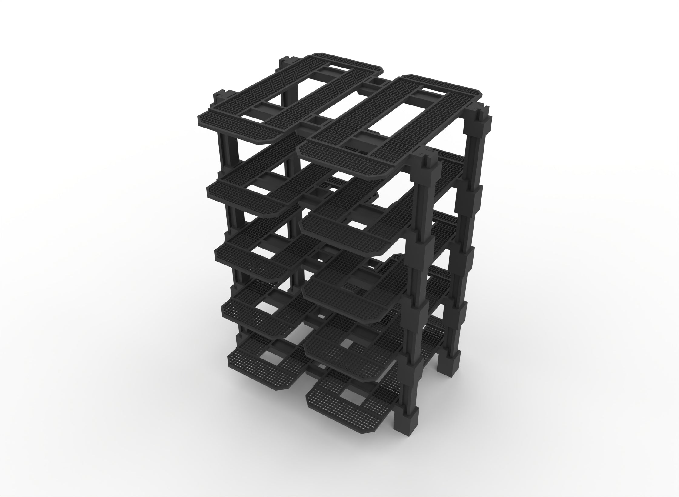 Modular Car Display System - Compatible with LEGO Speed Champions (6 & 8 stud Wide Models)