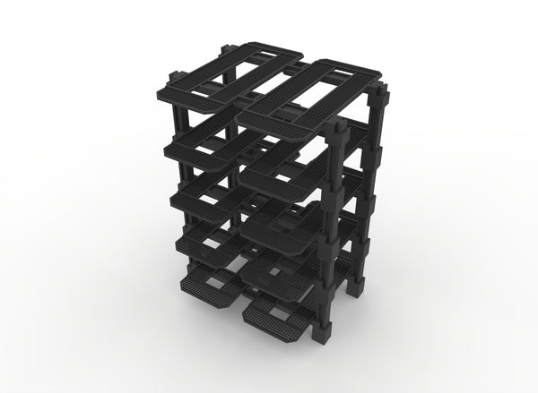 Modular Display Rack for LEGO Speed Champions | 6 & 8 Wide | Expandable