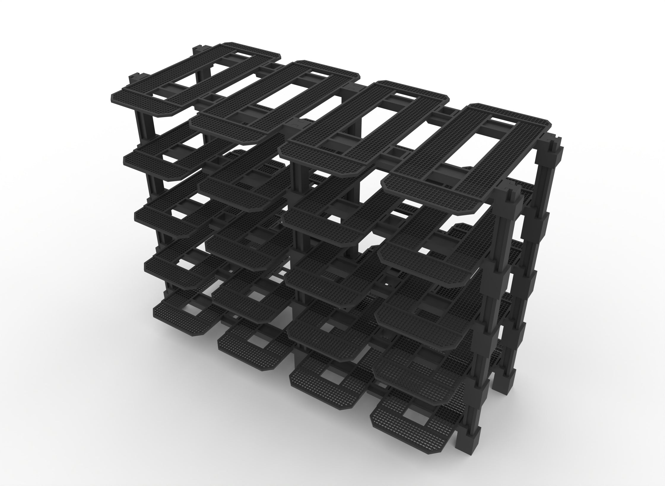 Modular Car Display System - Compatible with LEGO Speed Champions (6 & 8 stud Wide Models)