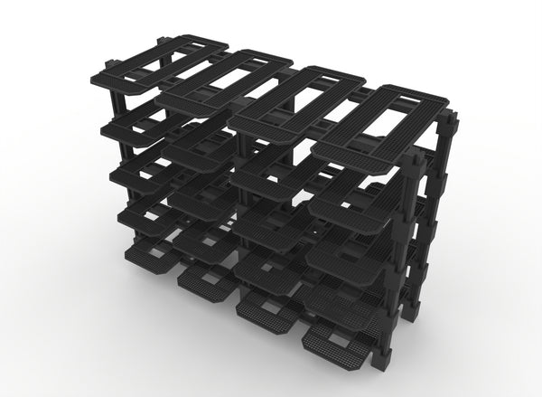 Modular Display Rack for LEGO Speed Champions | 6 & 8 Wide | Expandable