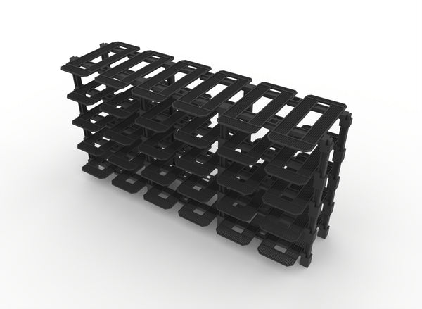 Modular Display Rack for LEGO Speed Champions | 6 & 8 Wide | Expandable
