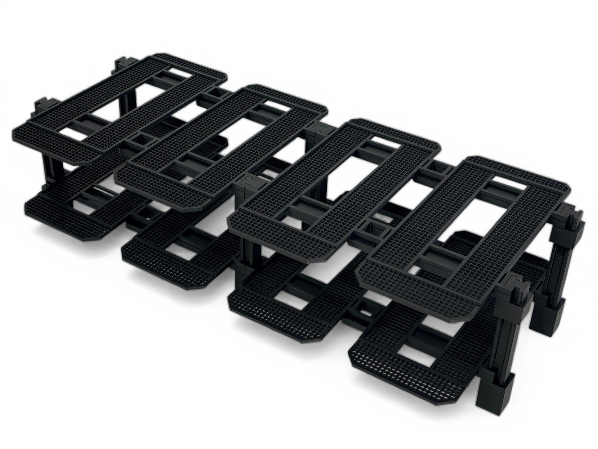 Modular Car Display System - Compatible with LEGO Speed Champions (6 & 8 stud Wide Models)