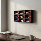 Rectangle Display System 1:64 Scale Diecast | Custom 3D Backdrop | Interlocking and Expandable