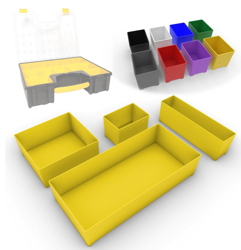 Custom Organizer Bins for Stanley Professional Organizer! (10 Compartment Deep Version)