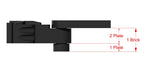 Improved Brick Train Knuckle Coupler - Pair - (Lego Compatible)