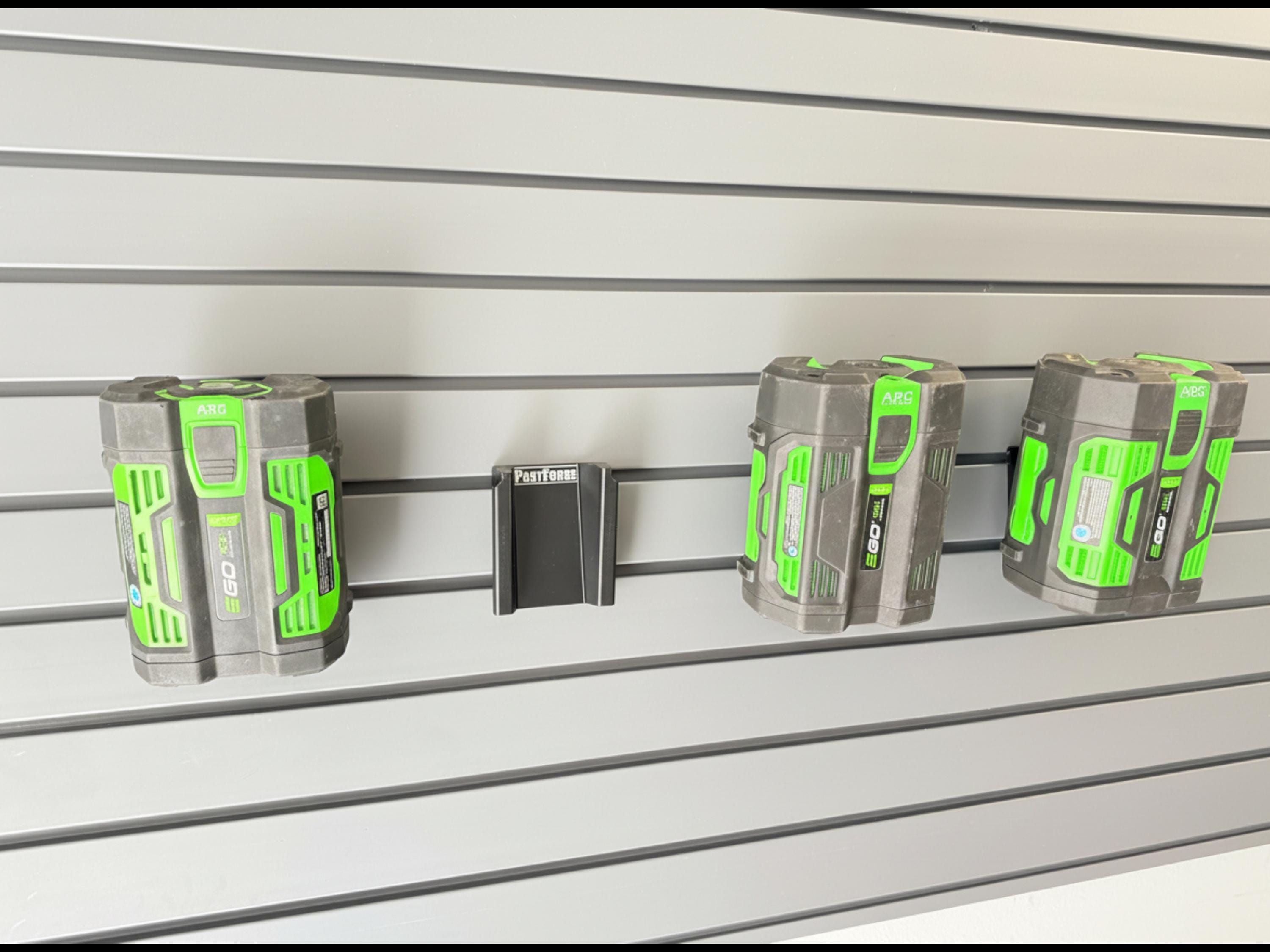 Battery Mounts for EGO 56V Packs - Secure Storage for Gladiator GearTrack and GearWall systems