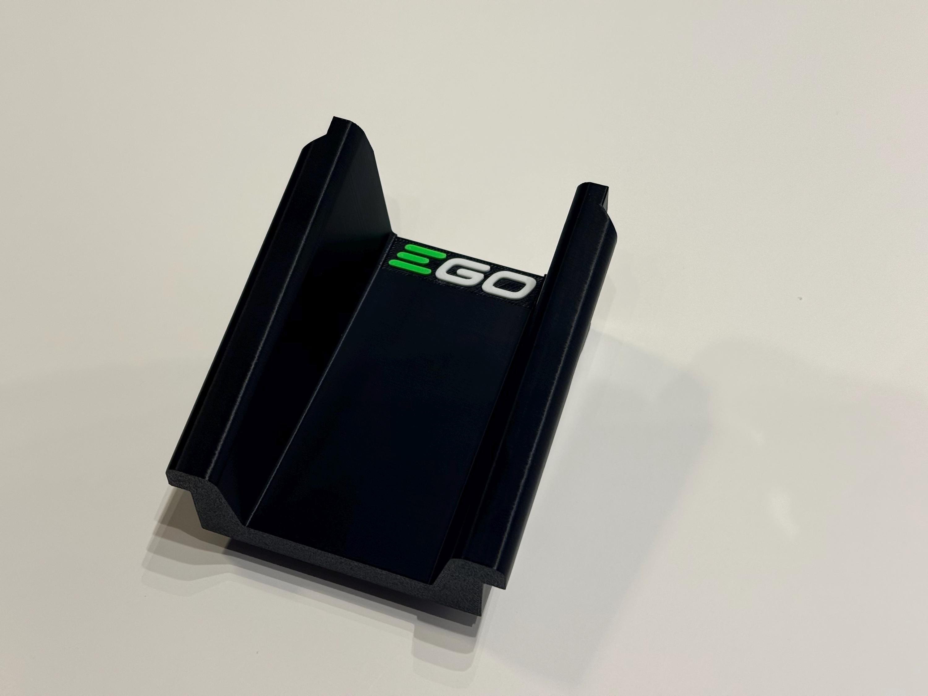 Battery Mounts for EGO 56V Packs - Secure Storage for Slat Wall systems