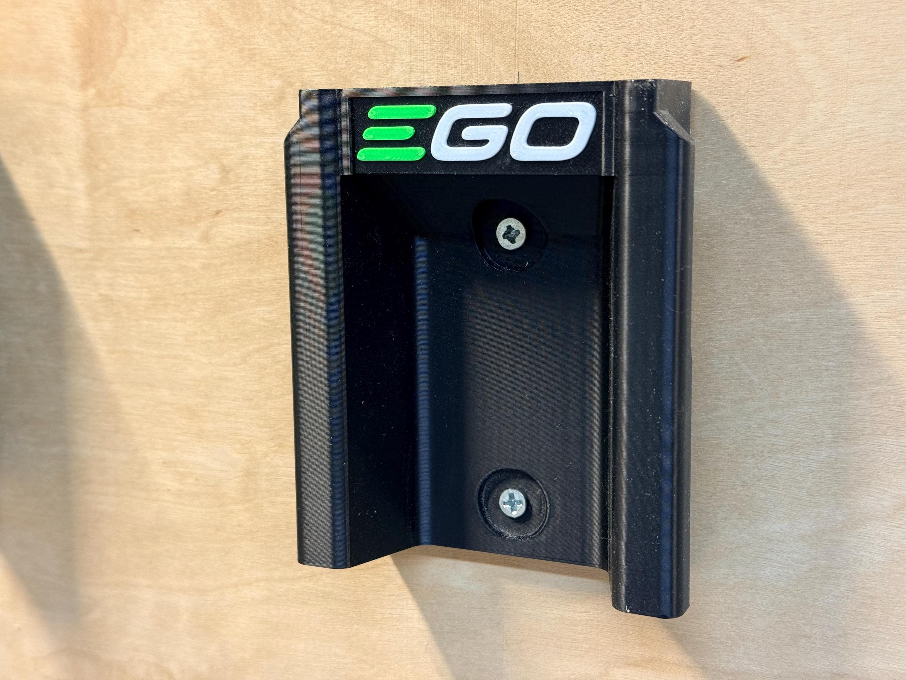 Battery Mounts for EGO 56V Packs - Secure Flat Wall Mount Storage