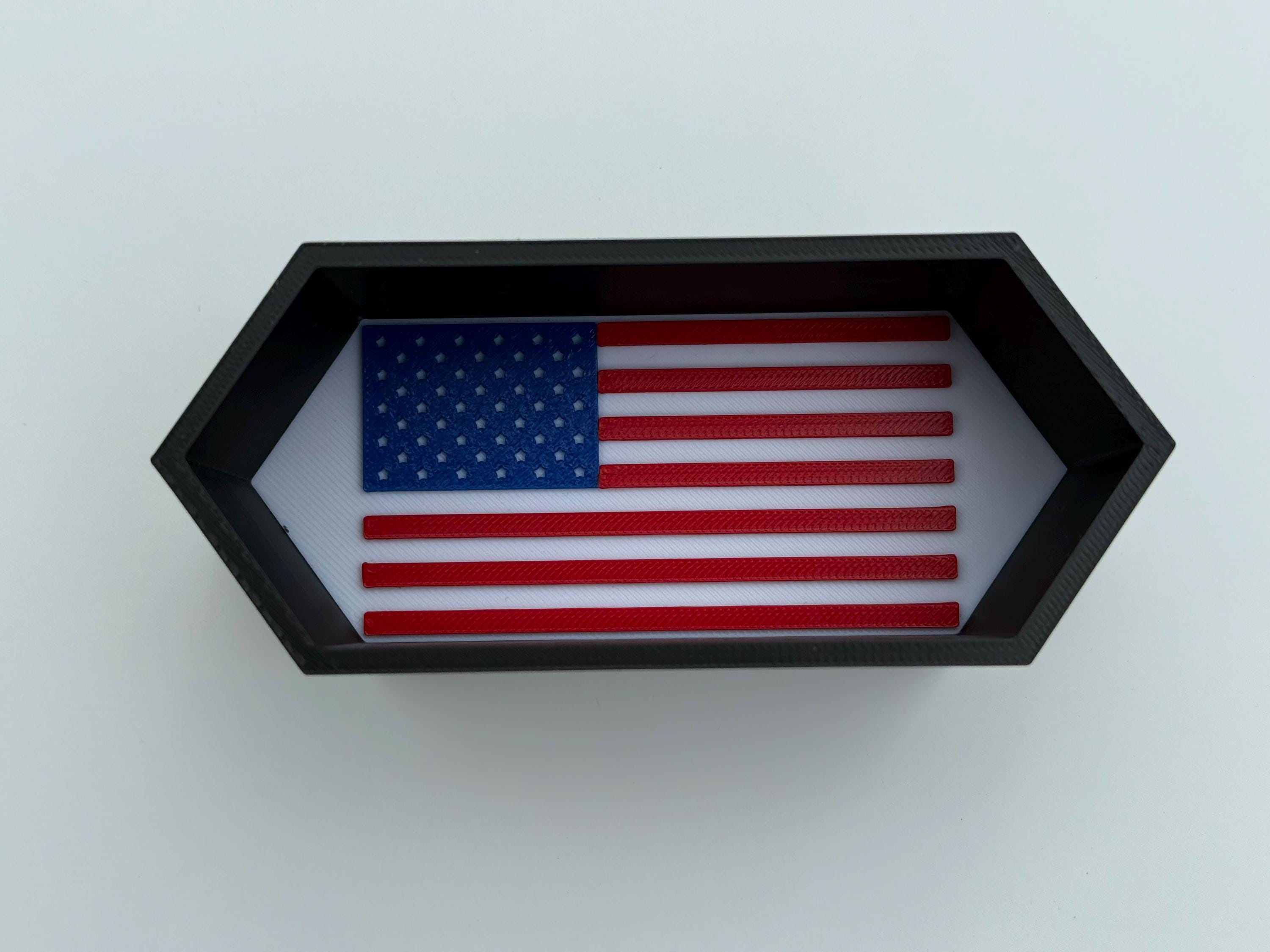 Premium 1:64 Scale Toy Car Hexagon Display System with Custom 3D Backdrop!