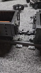 Improved Brick Train Knuckle Coupler - Pair - (Lego Compatible)