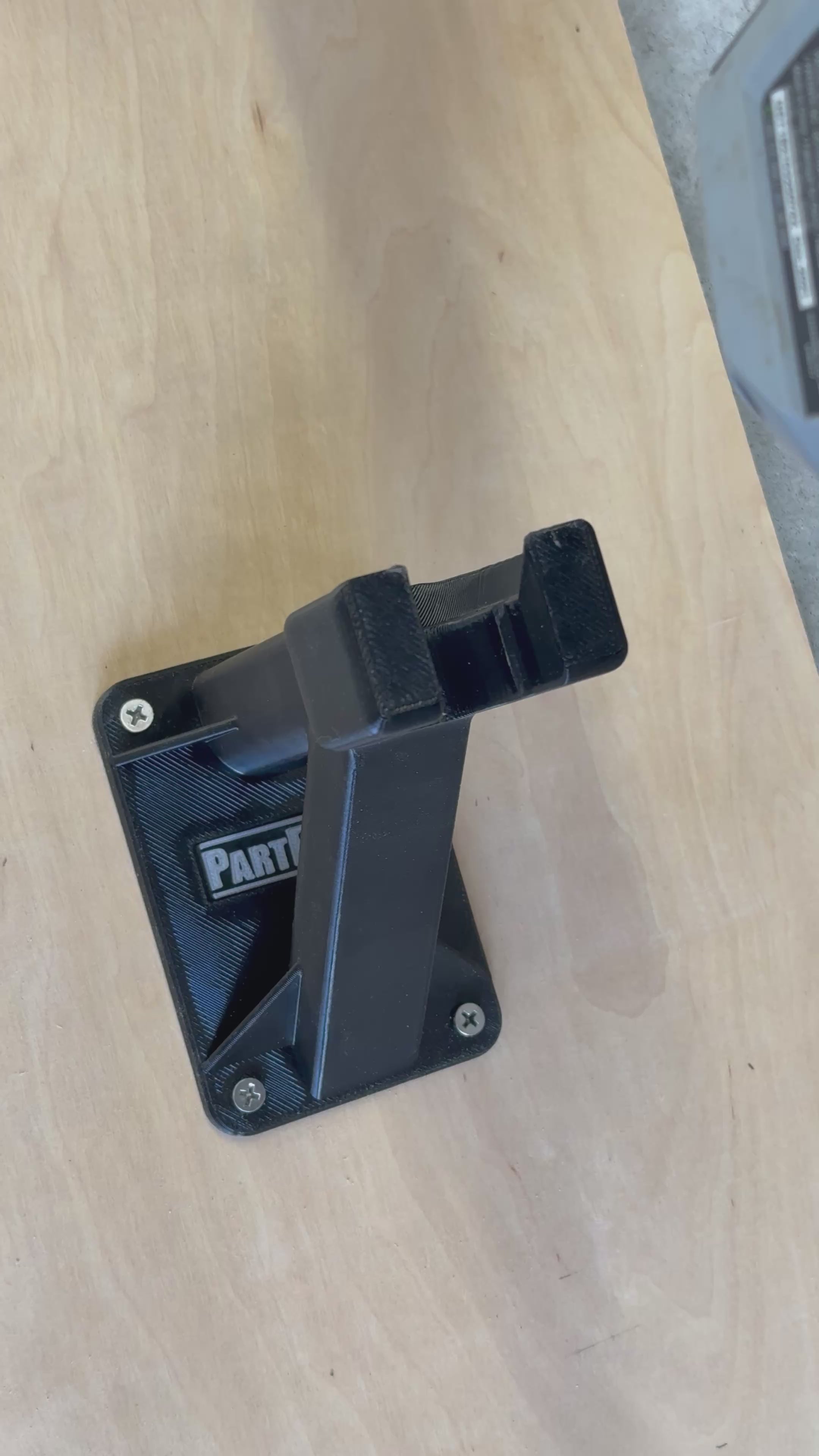 EGO Pole Tool Mount | String Trimmer & Multi-Head | Wall Mount with Snap-Hold