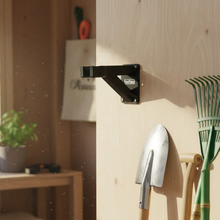 EGO Pole Tool Mount | String Trimmer & Multi-Head | Wall Mount with Snap-Hold